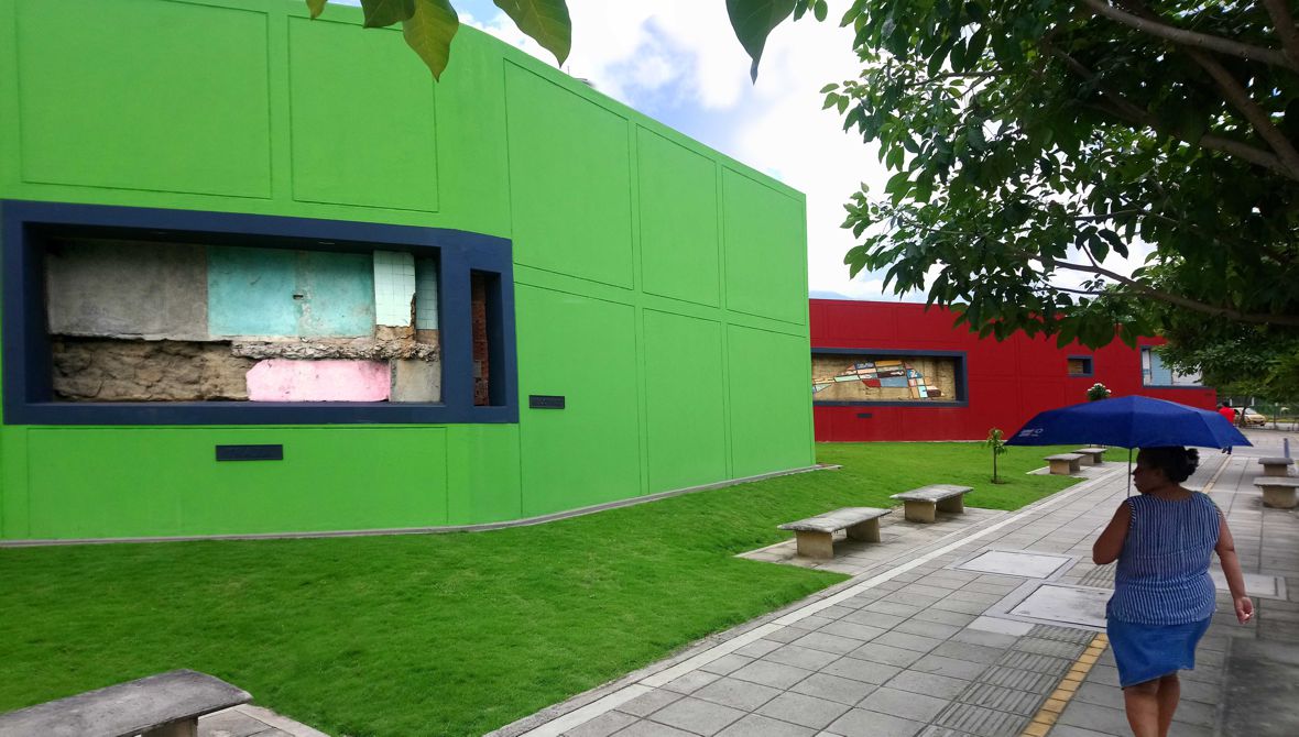Barrio Museo San Miguel - Artistic intervention by Guillermo Quintero Rojas (2019)