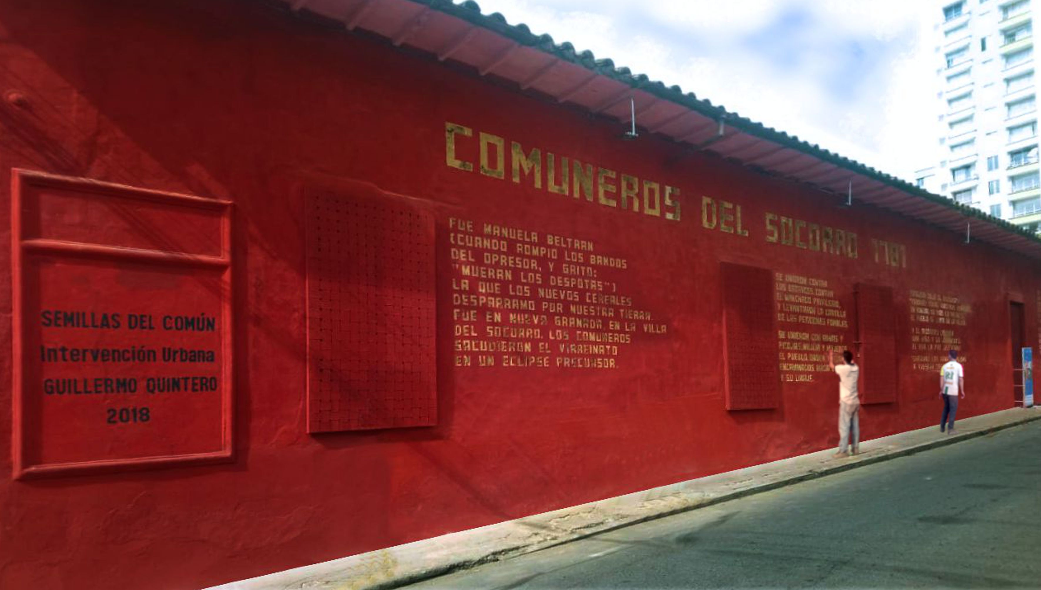 Seeds of the Common - Sculpture – Installation by Guillermo Quintero Rojas (2018)